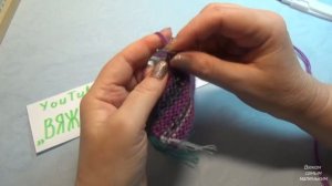 Вязание спицами домашние тапочки #108