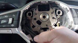 Как снять подушку VW Passat b8  Руль, Пассат б8