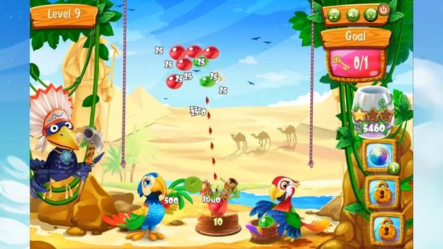 Bubble Parrots | Level 9 смотреть онлайн