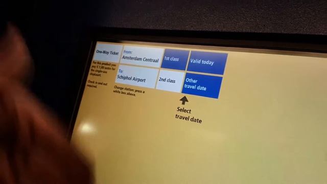 Амстердам, Нидерланды / Покупка билета через терминал смотреть онлайн
