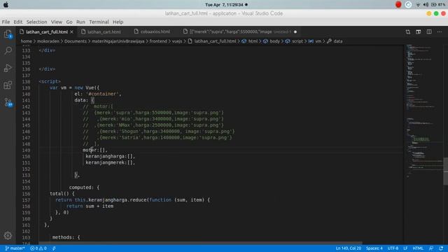 VueJS: Ajax Request Menggunakan Axios смотреть онлайн