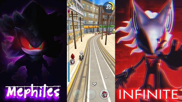 INFINITE VS MEPHILES | Sonic Forces Mobile | Gameplay HD | #sfsb #sonicforces
