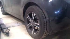 Увеличение клиренса установка проставок Kia Venga