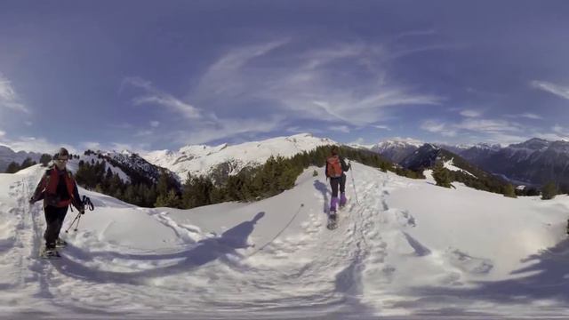 360-degree Virtual Reality Mountain Skiing - VR смотреть онлайн