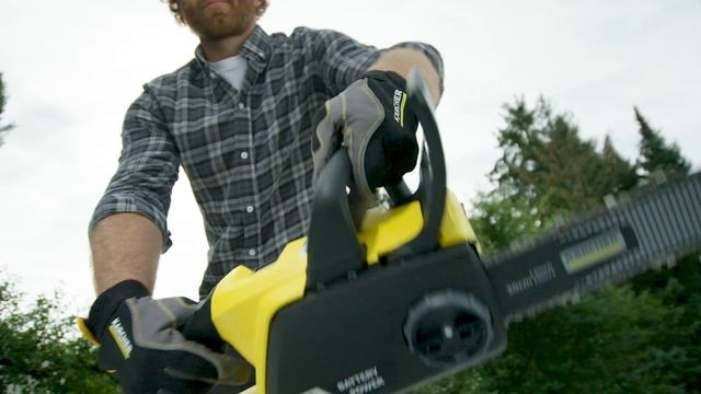 Ostre Cięcie - Akumulatorowa Piła łańcuchowa Kärcher CNS 18-30 Battery