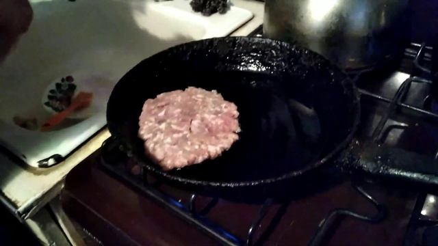 Бифштекс рубленный очень вкусный