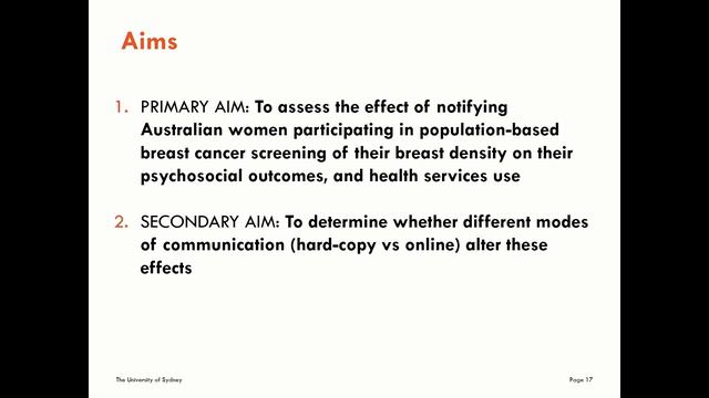 Screening participant and health service impact of population-based breast density notification смотреть онлайн