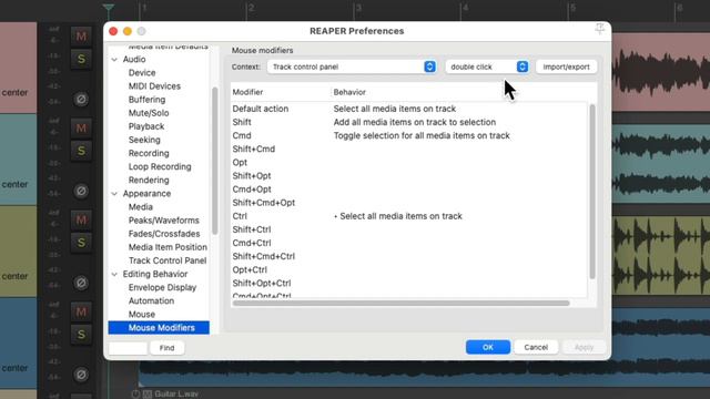 Double Click - Volume Fader in REAPER смотреть онлайн