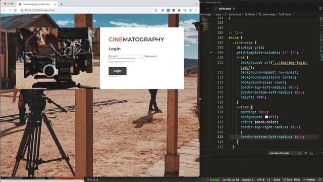 Practica HTML Y SASS (CSS) Con Este Formulario De Ingreso смотреть онлайн