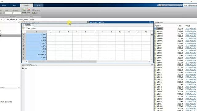.mat format to .txt conversion in MATLAB смотреть онлайн