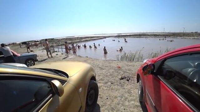 Розовое озеро. с. Григорьевка, Херсонская обл. 2018. смотреть онлайн