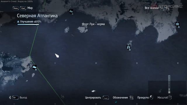 Assassin's Creed: Rogue — Добиваем 100% унылой ночью [запись стрима] смотреть онлайн