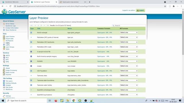 Geoserver: Publish and style raster data in geoserver for WebGIS application using Openlayers 6 смотреть онлайн