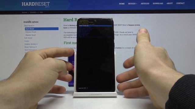Как стереть все с телефона Doogee N20 — Полный сброс устройства смотреть онлайн