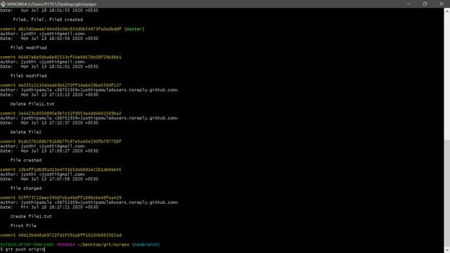 10 Git Branch commands |Telugu| смотреть онлайн