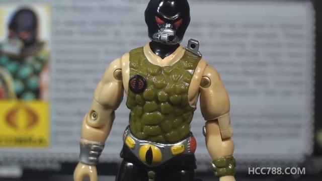 HCC788 - 1987 CROC MASTER - Cobra Reptile Trainer - Vintage G.I. Joe toy review! смотреть онлайн
