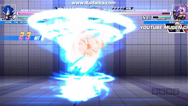 Sonic (AC) JUS By Inseph - MUGEN JUS CHAR