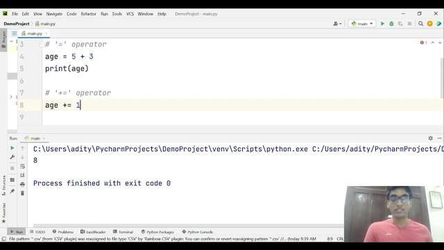 09. Assignment Operators in python |Python Tutorial Series смотреть онлайн
