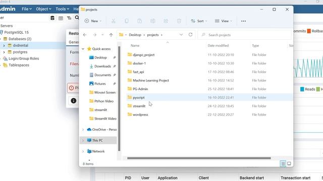 How to load dvdrental file to PostgreSQL смотреть онлайн