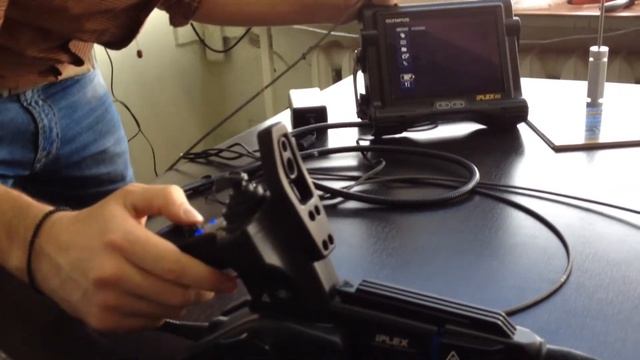 Iplex Rx видеоэндоскоп Olympus демонстрация возможностей видеоскопа