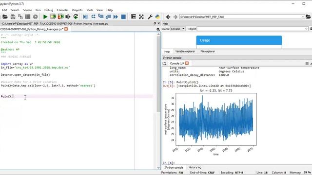 CODING Snippet 006: Moving Averages using Python Xarray | METEOROLOGY-RELATED Pep Talk смотреть онлайн