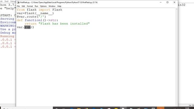 PYTHON TUTORIAL: FLASK TEST PROGRAM смотреть онлайн