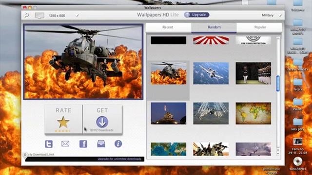 Wallpaper HD Lite app -For Mac- смотреть онлайн