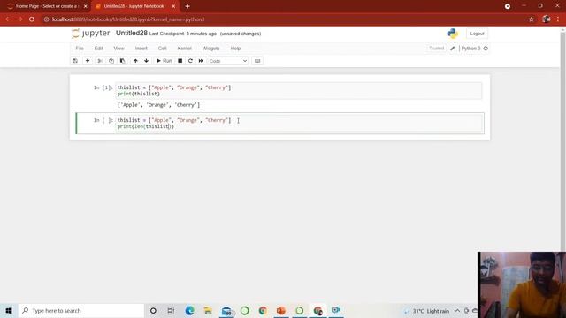 Python List смотреть онлайн
