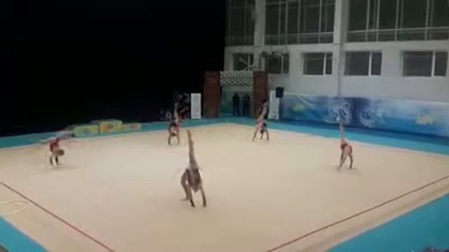 Групповые упражнения Калюжная Анастасия 2017 г. смотреть онлайн