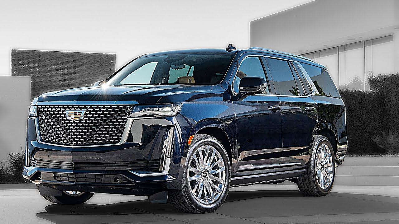 Обзор All New  Cadillac Escalade 2021 - INTERIOR, EXTERIOR And DRIVE!