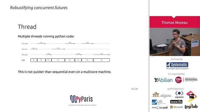 PyParis 2017 - Robustifying concurrent.futures by Thomas Moreau смотреть онлайн