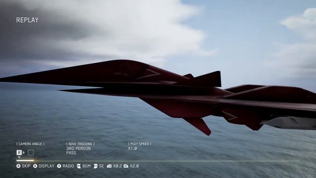 ACE COMBAT™ 7 walkthrough, MISSION 11: Fleet Destruction, flying ADF 11 Raven, with UAV's. смотреть онлайн
