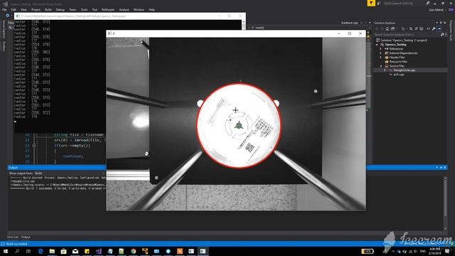 Reel Boundary Centroid Detection смотреть онлайн