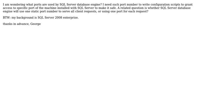 DevOps & SysAdmins: port number of SQL Server смотреть онлайн