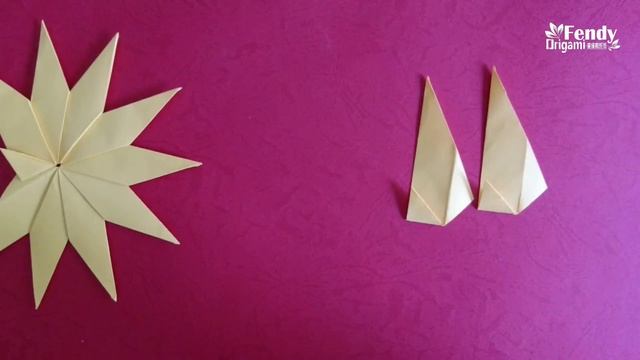 Origami 11-Point Star/ Paper Modular Star (The Same on Both Sides) 折纸多角星 смотреть онлайн