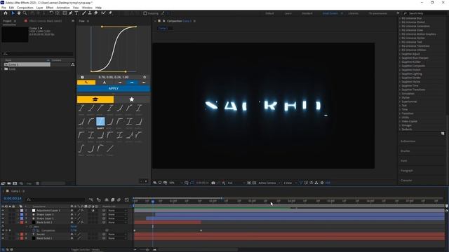 Скрипт FLOW для создания любой АНИМАЦИИ В Adobe After Effects ! смотреть онлайн
