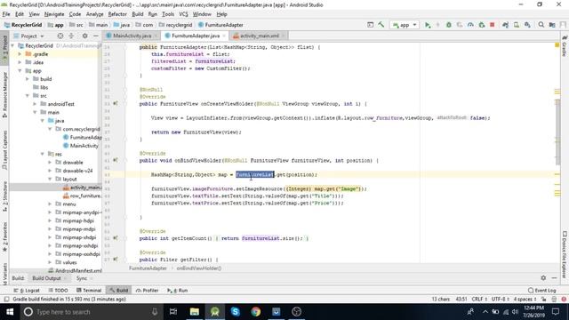 Android Recyclerview Search: How to apply search to adapter using searchview in android studio? смотреть онлайн