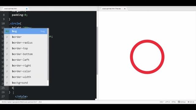 Pure CSS Animation | Clock Spinner Animation Using HTML and CSS смотреть онлайн