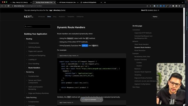 Novo modelo de Rotas API com Next.js 13 (Route Handlers) смотреть онлайн