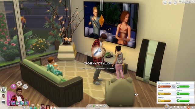НОВЫЙ МУЖЧИНА И ПЕРЕСТРОЙКА! - The Sims 4 - ЧЕЛЛЕНДЖ 100 ДЕТЕЙ #15 смотреть онлайн