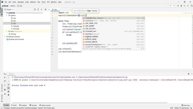 4 - OpenCV Video İşlemleri смотреть онлайн