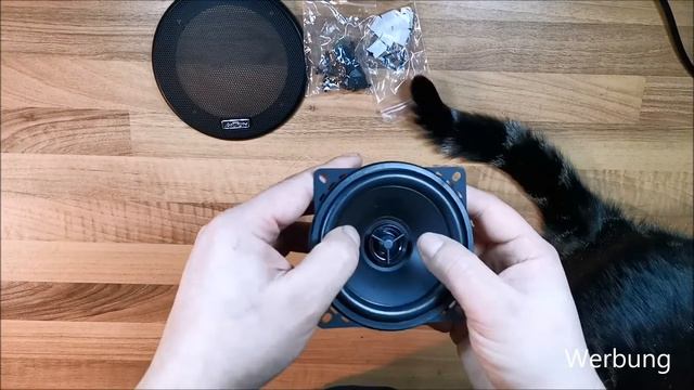 Axton ATX100 2-Wege Coaxial 10cm Lautsprecher Axton Speaker Sound Tuning Unboxing DIY смотреть онлайн