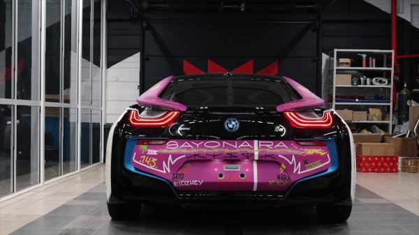 Звук выхлопа для BMW i8 THOR Exhaust Sound Booster