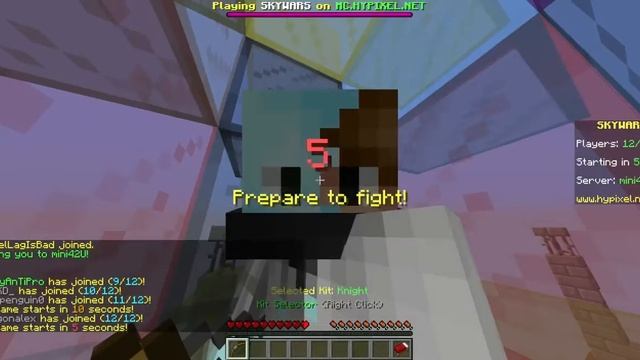 Minecraft 1.8.9 Hypixel Skywars смотреть онлайн