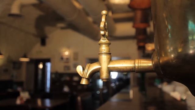 Samovar's spout. Close-up. Free footage - Носик самовара