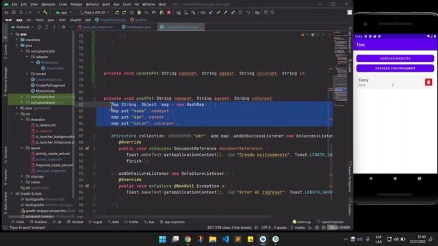 6. Editar registro de Firebase (FireStore) con activity en android studio - Java смотреть онлайн