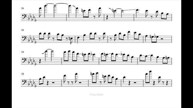 King Porter Stomp - Jack Teagarden trombone solo transcription смотреть онлайн