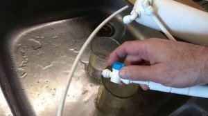 обратный осмос за копейки+чистим правильно мембрану обратного осмоса.