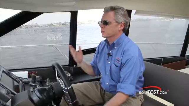 Prestige 500S 2011 Motoryacht - Performance and Handling Test - By BoatTest.com.mp4 смотреть онлайн