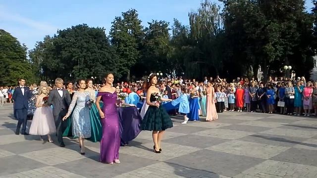 Выпускной бал в Стародубе. 26 июня 2018-й.